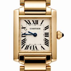 Cartier Tank Francaise Small 18K Yellow Gold 1820 Watch